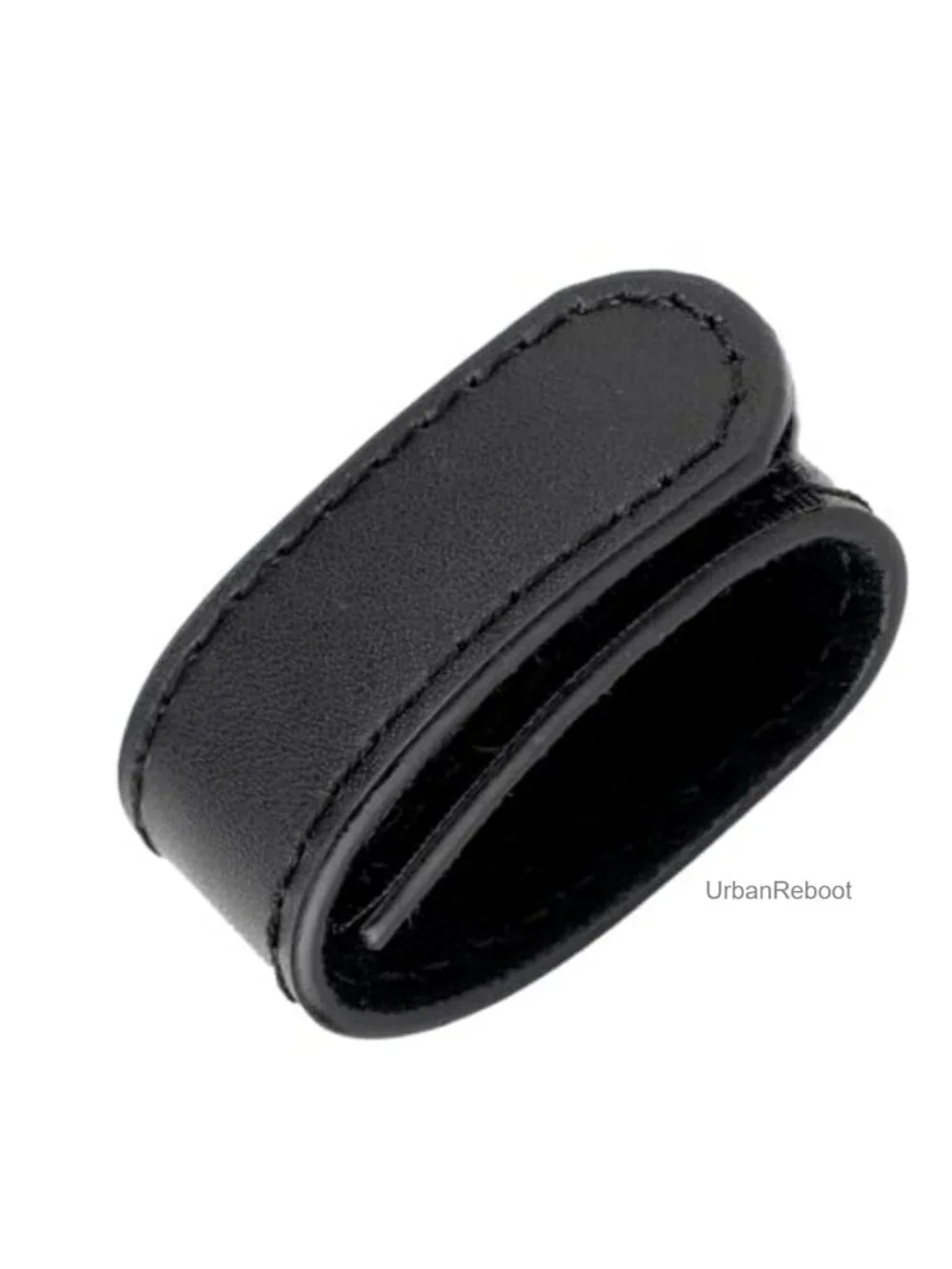 Genuine Leather Belt Keeper 1 3/8-1 1/2 in Belt Loop Stays Dress Belt End Holder